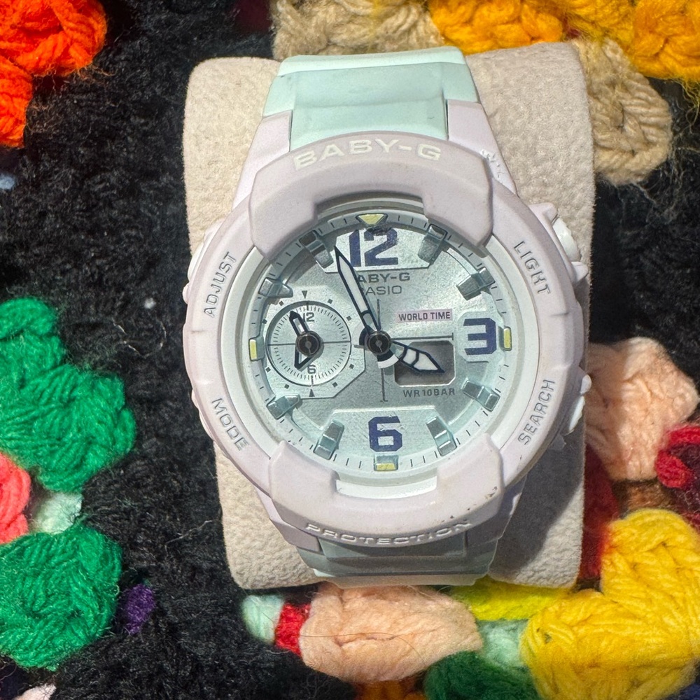 Casio Baby-G Summertime Pastel Colors Ladies Watch